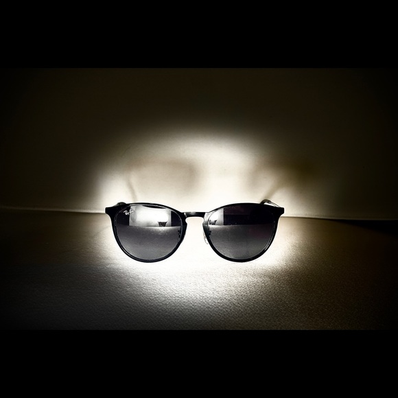 Ray Ban Erika-Metal RB 3539 style. Black - Picture 2 of 7